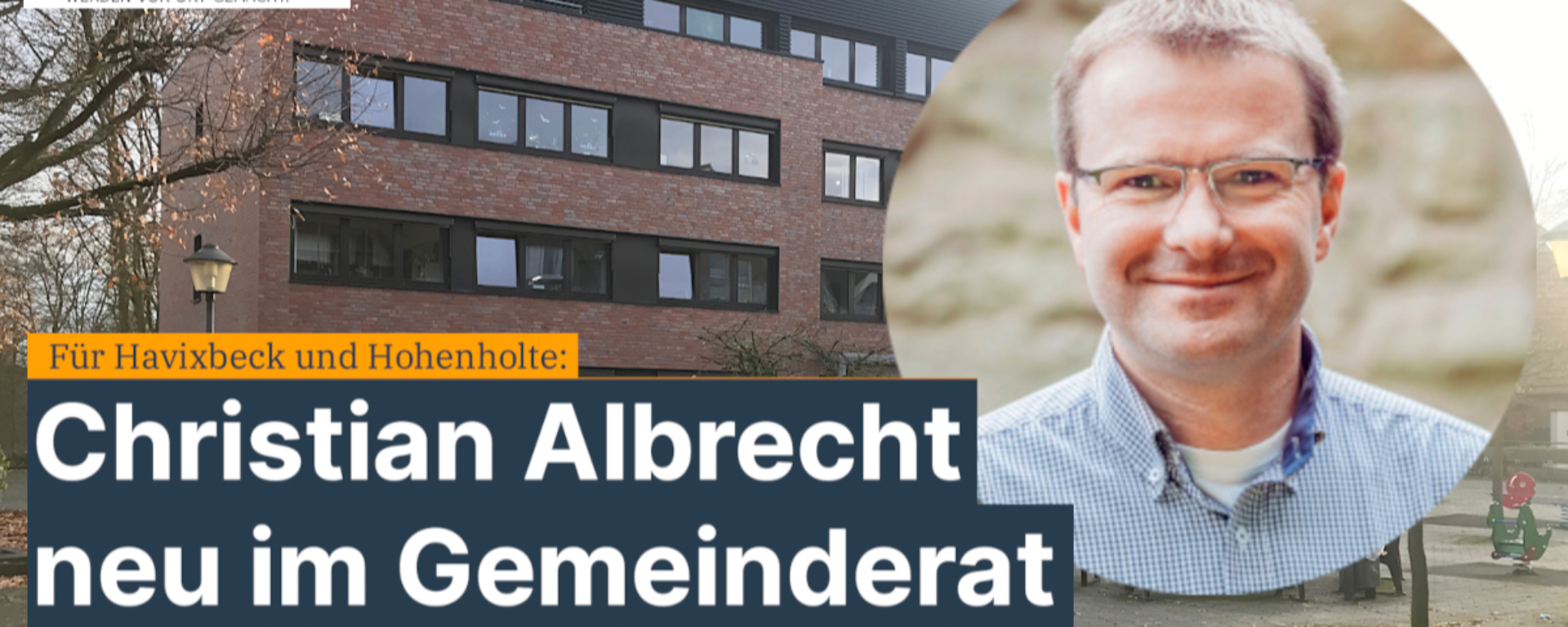 Christian Albrecht neu im Rat
